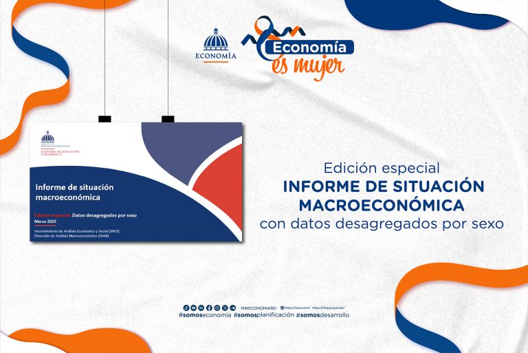 El Ministerio de Economía, Planificación y Desarrollo publica una edición especial del Informe de situación macroeconómica con datos desagregados por sexo.